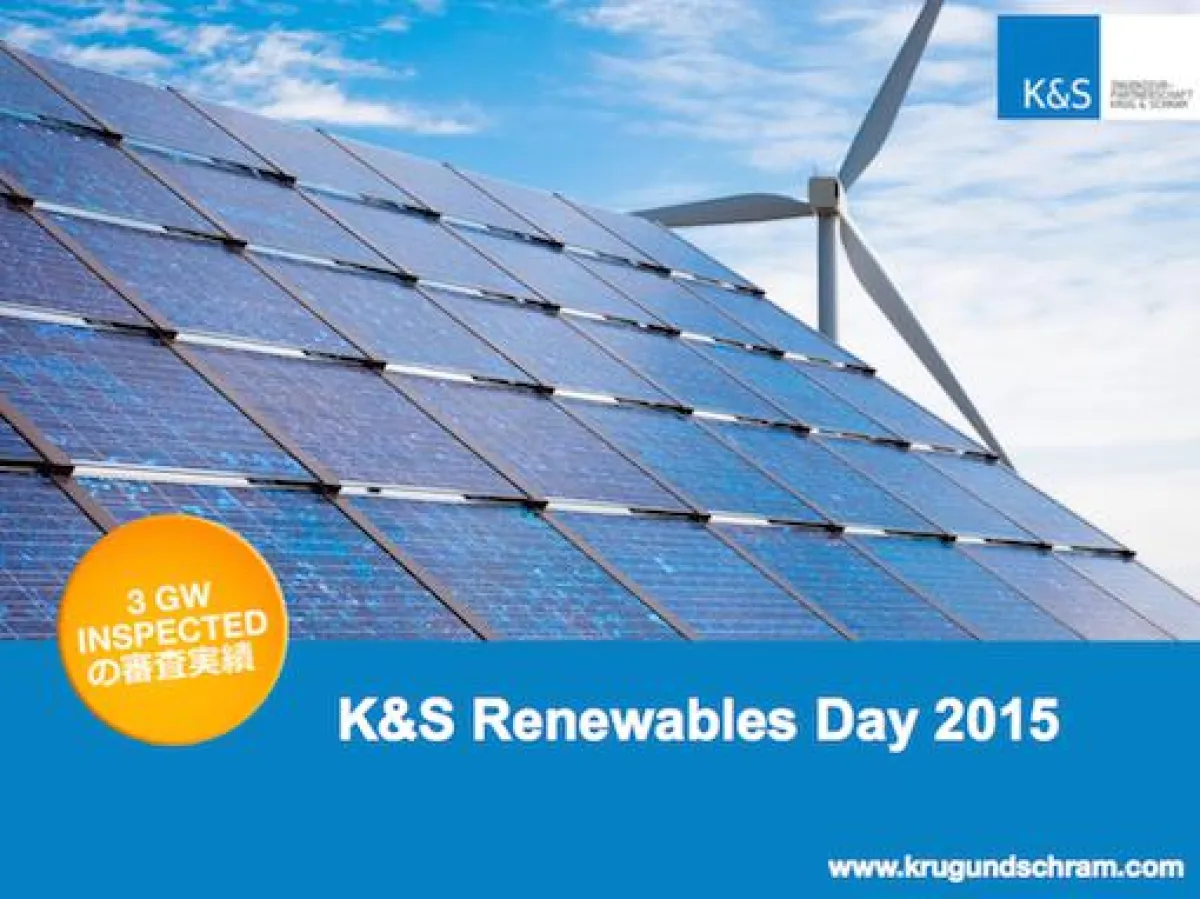 K&S RENEWABLES DAY 2015