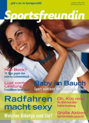 Bild: Das neue Magazin für sportliche Frauen "Sportsfreundin" gibt´s nur im Sportgeschäft