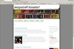 Bild: designertreff düsseldorf launcht eigene Website