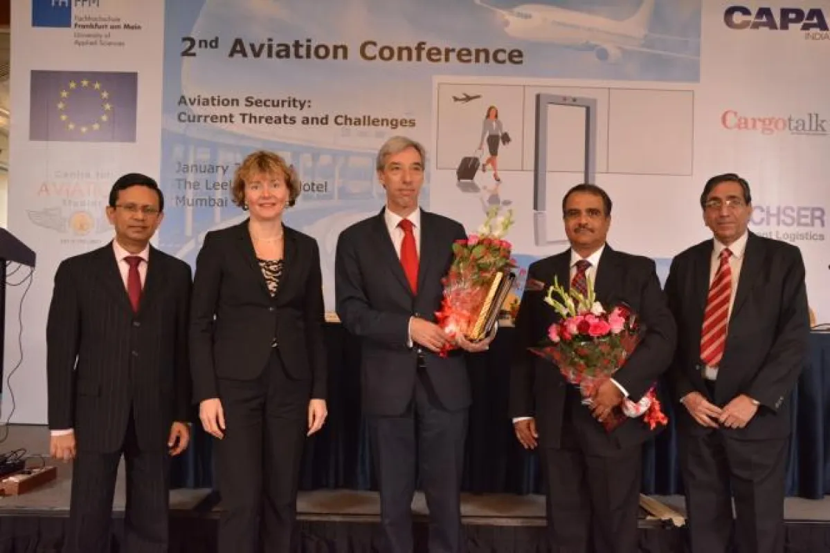 FH Frankfurt/MBA Aviation Management und UPES richteten die 2. Luftverkehrskonferenz in Mumbai aus.