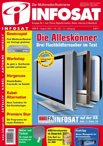 Bild: Neue INFOSAT:  Im Interview - ARD-Vorsitzender Fritz Raff zur Digitalisierung