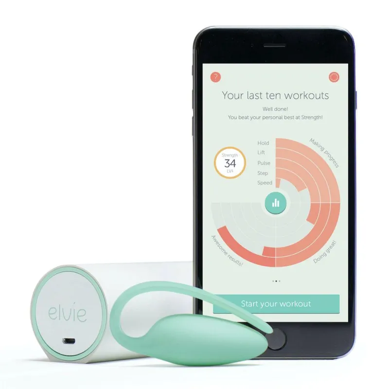 Elvie Trainer. Verbessert die Stärke und die Kontrolle über Ihre Beckenbodenmuskulatur