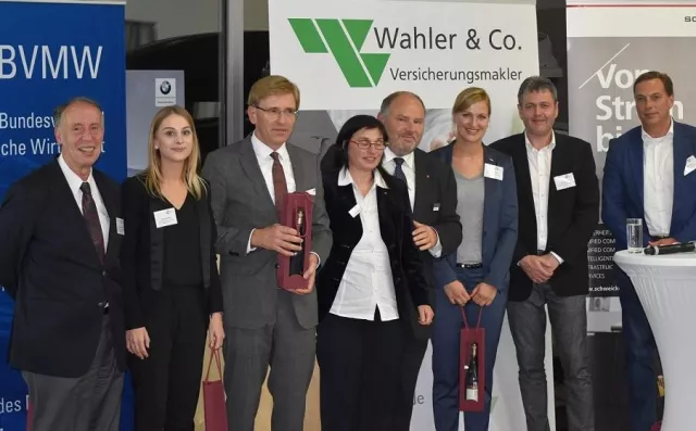 Bild: Prof. Dr. Michael Nagy referiert beim „Meeting Mittelstand“ bei BMW über Qualitätsmanagement & Prozessqualität