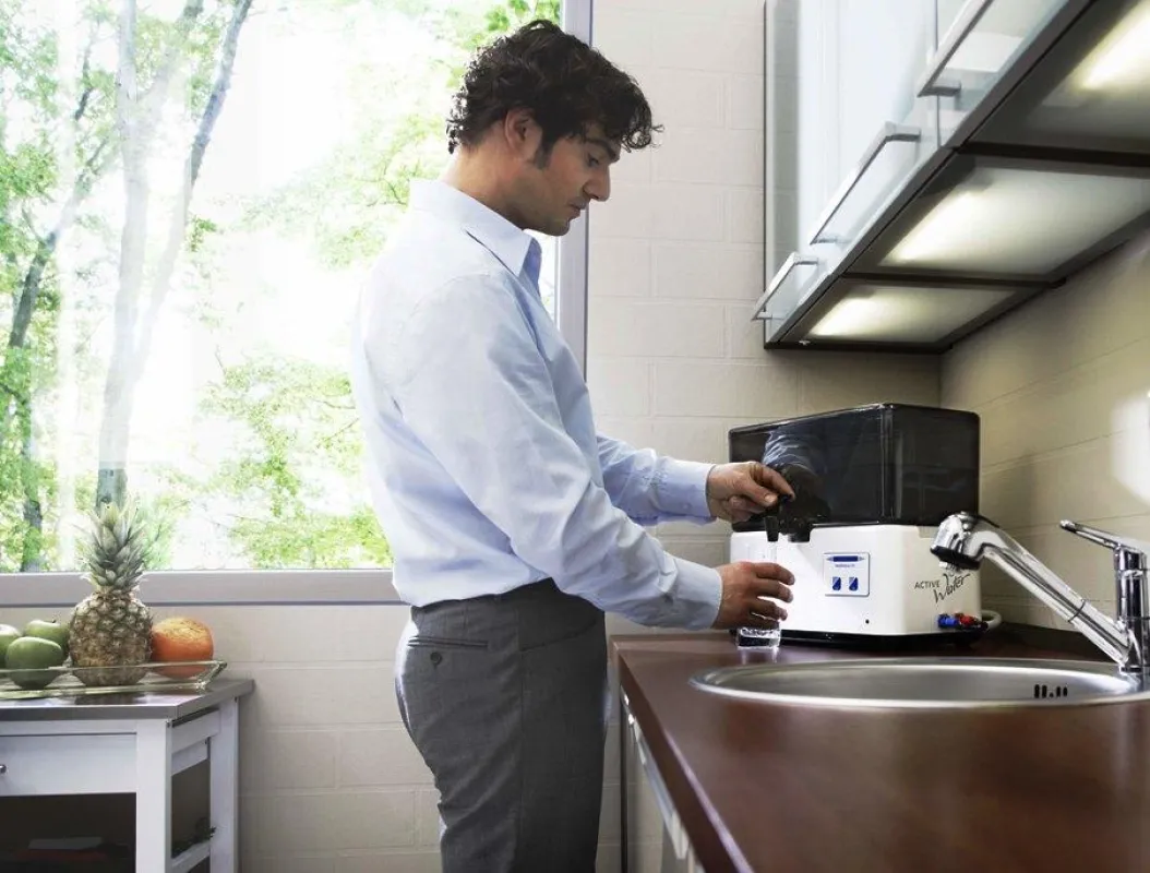 gesundes Trinkwasser für zu Hause oder im Büro - ohne lästiges Flaschen schleppen!