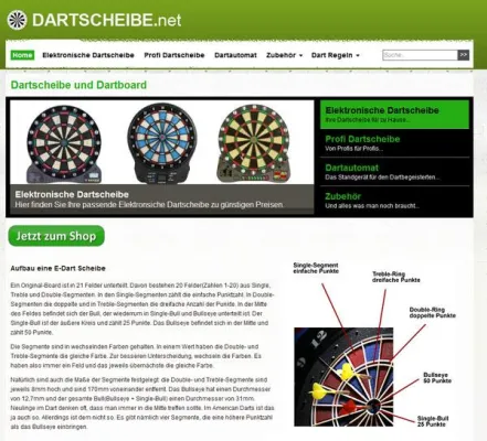 Dartscheiben in allen Variationen Bild: Dartscheiben in allen Variationen