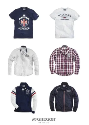 Bild: Williams F1 Kollektion 2011 by McGregor Fashion: Startschuss für die exklusive Rennsportmode im McGregor Shop
