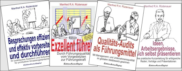 Bild: Viererpack für Kommunikation und Führung