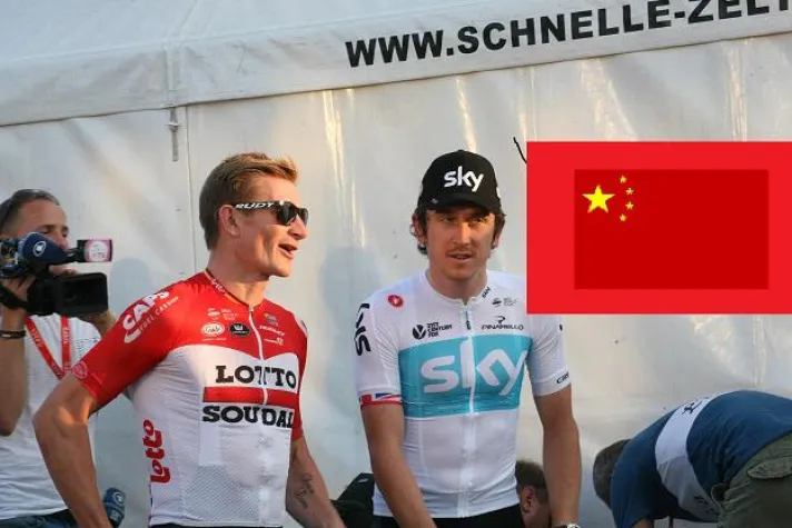 Fährt Team SKY 2020 unter Chinesischer Flagge ? Bild: Fährt Team SKY 2020 unter Chinesischer Flagge ?