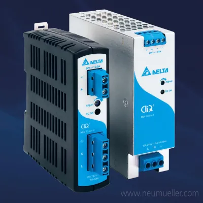 Bild: Erweiterte CliQ-II-Serie - 24V/10A-Zweiphasen-Hutschienennetzgerät