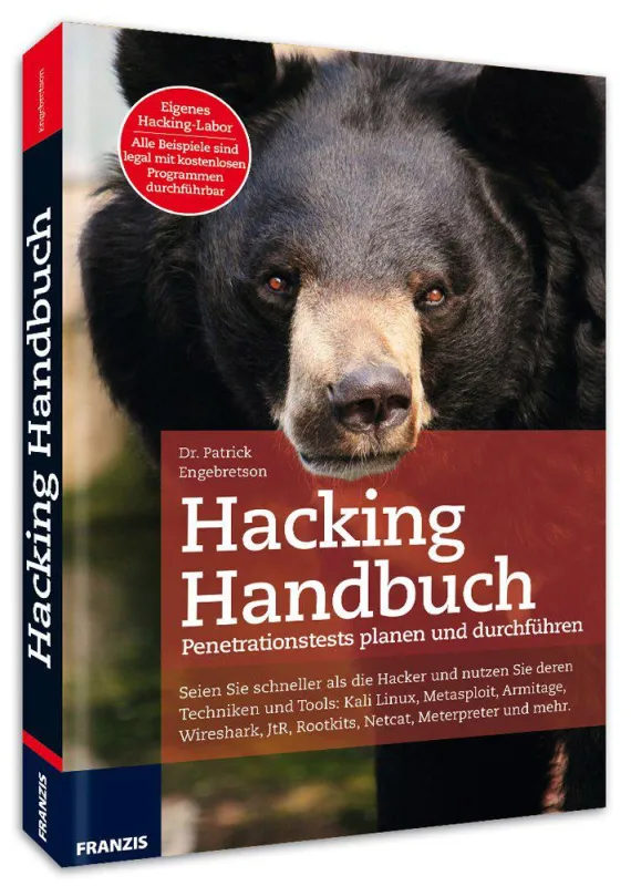 Franzis: Hacking Handbuch - Sicherheitstest als Schutz vor Hacker lernen