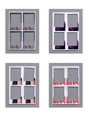 Bild: Das Fotobuch "N.N.-Passfotografien", das Portraits ohne Gesichter enthält, ist als Vorzugsausgabe erschienen