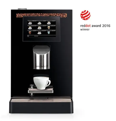 Kaffee Partner wird für den „Crema Duo“ mit dem Red Dot Design Award ausgezeichnet Bild: Kaffee Partner wird für den „Crema Duo“ mit dem Red Dot Design Award ausgezeichnet