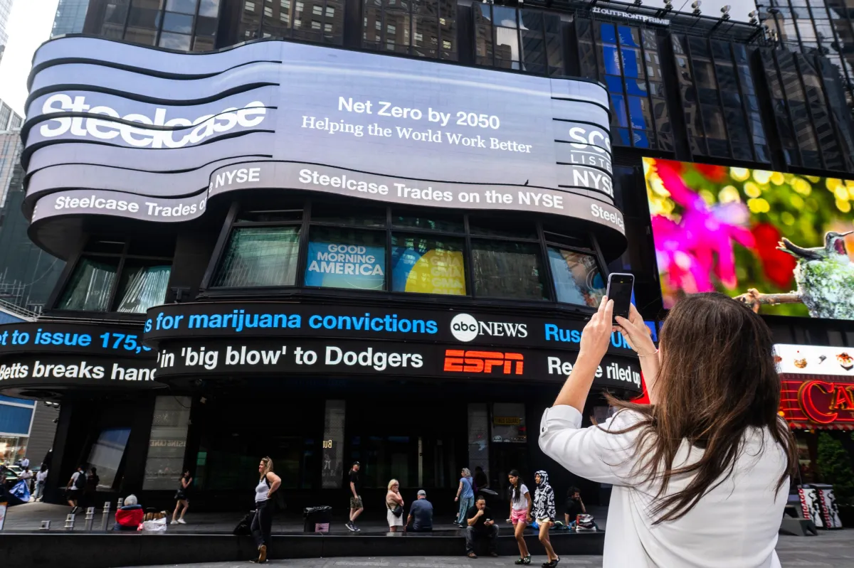 Steelcase Net Zero by 2050 (© Steelcase)