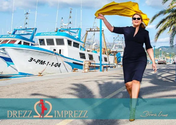 Bild: Plus-Size Fashion - DINA-LINE by DREZZ2IMPREZZ