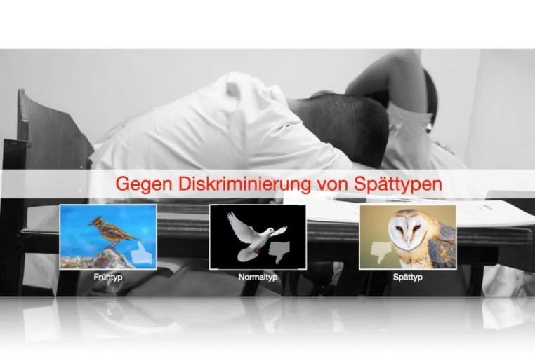 Bild: Petition gegen staatliche Diskriminierung von Spättypen kann Schulsystem auf den Kopf stellen 