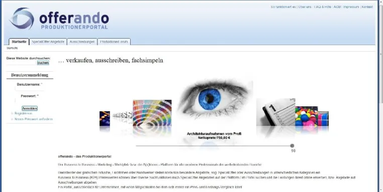 Bild: offerando.de - startet die neue Online Business to Business (B2B)-Marketingplattform
