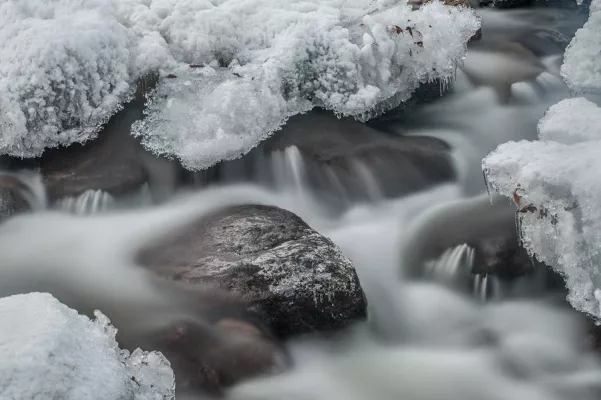 Bild: 6-stündiger Winter-Fotospaziergang im unteren Ilsetal im Harz mit der Fotoschule des Sehens