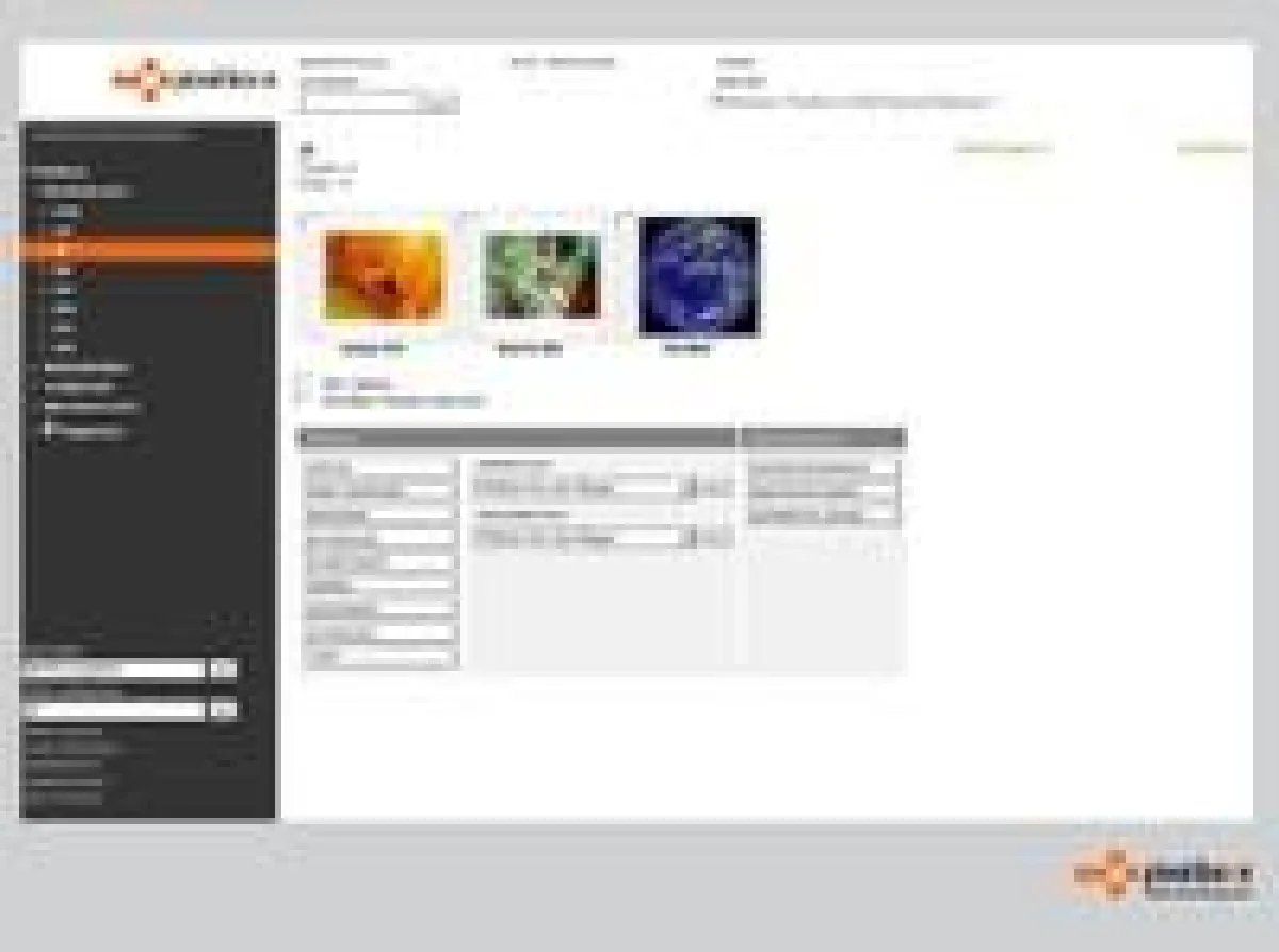 Typische Arbeitsoberfläche der pixelboxx