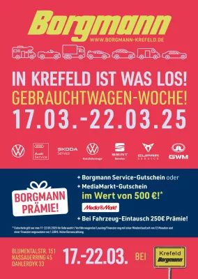 Bild: Gebrauchtwagen-Woche im Autohaus Borgmann