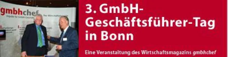 Bild: 3. GmbH-Geschäftsführer Tag im Hotel Maritim Bonn