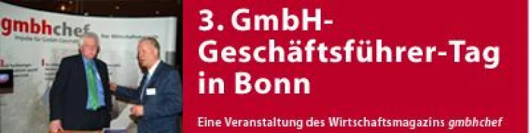 Bild: 3. GmbH-Geschäftsführer Tag im Hotel Maritim Bonn