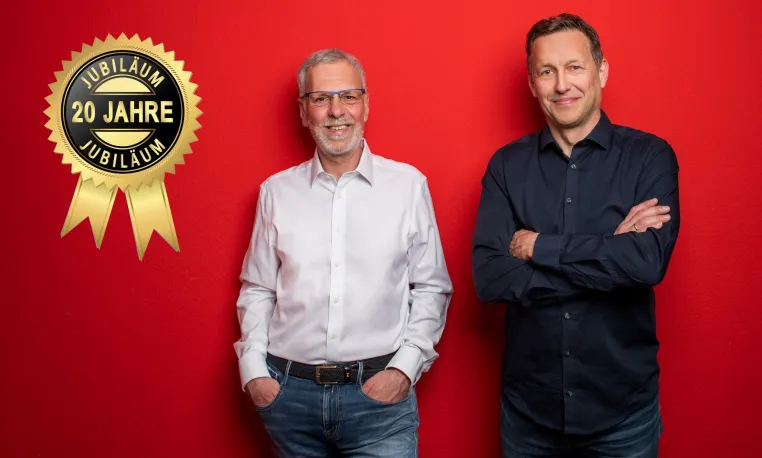 Bild: 20 Jahre INEXSO - ein Urgestein feiert Geburtstag