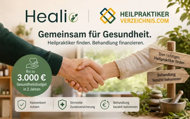 Healio und heilpraktikerverzeichnis.com starten Partnerschaft Bild: Healio und heilpraktikerverzeichnis.com starten Partnerschaft