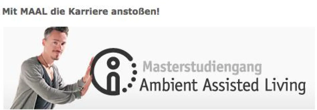 Mit Ambient Assisted Living die Karriere anstossen