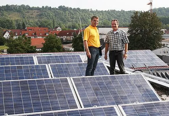 Bild: Die Dunkes GmbH setzt auf Photovoltaikanlagen und das Hummel Systemhaus