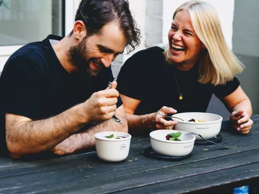 Bild: Essen to go - aber nachhaltig