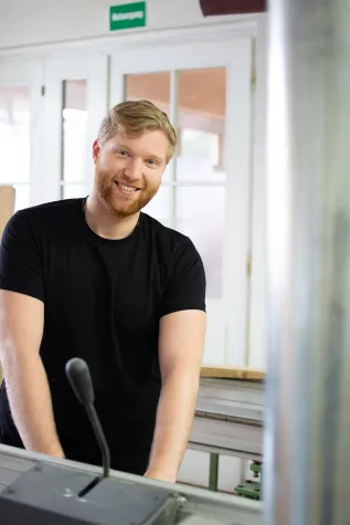 Bild: Die besten Tischlerlehrlinge Osterreichs anfeuern.