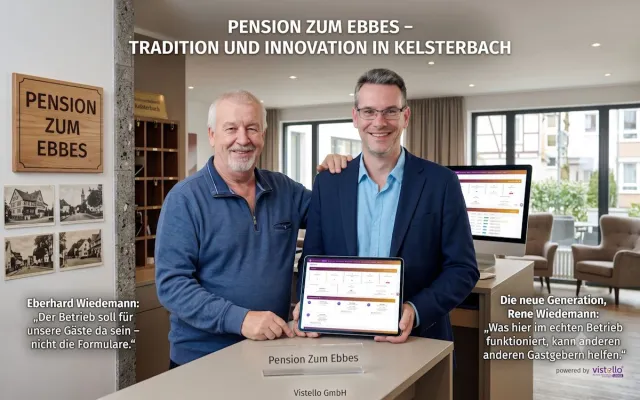 Bild: Generationenwechsel in Kelsterbach: Pension „Zum Ebbes“ digitalisiert aus der Praxis