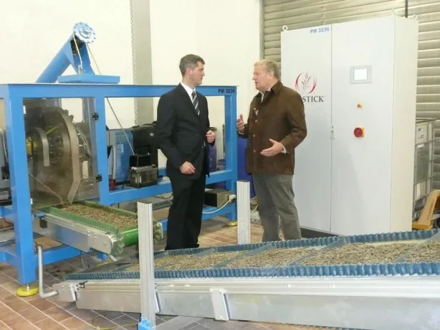 Bild: Bundesverband BioEnergie informiert sich über Wärme-Konzept der PUSCH AG