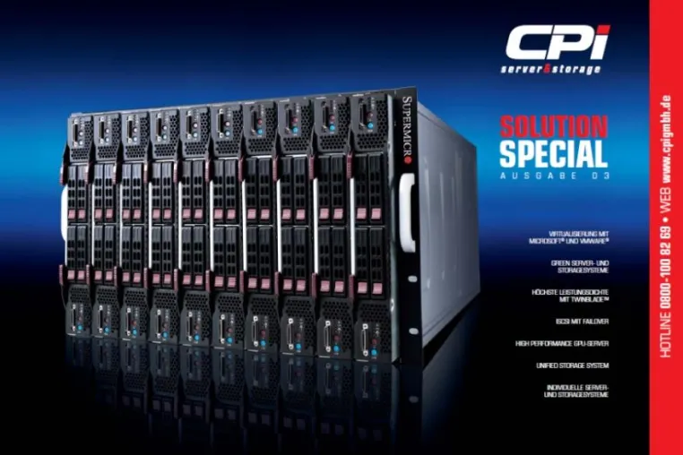 Bild: Gesucht – gefunden, die neue CPI-Lösungsbroschüre für Server, Storage und Connectivity
