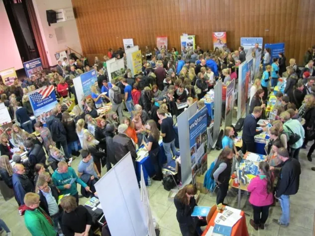 Bild: Viele Wege führen ins Ausland - Die JuBi zu Gast in Münster