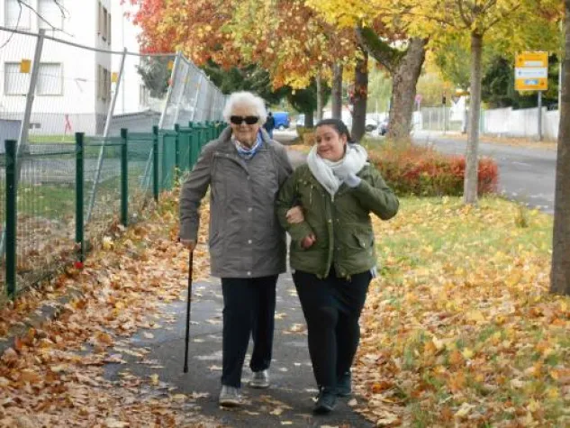 Bild: Der Herbst ist bunt im Seniorenzentrum Im Welvert