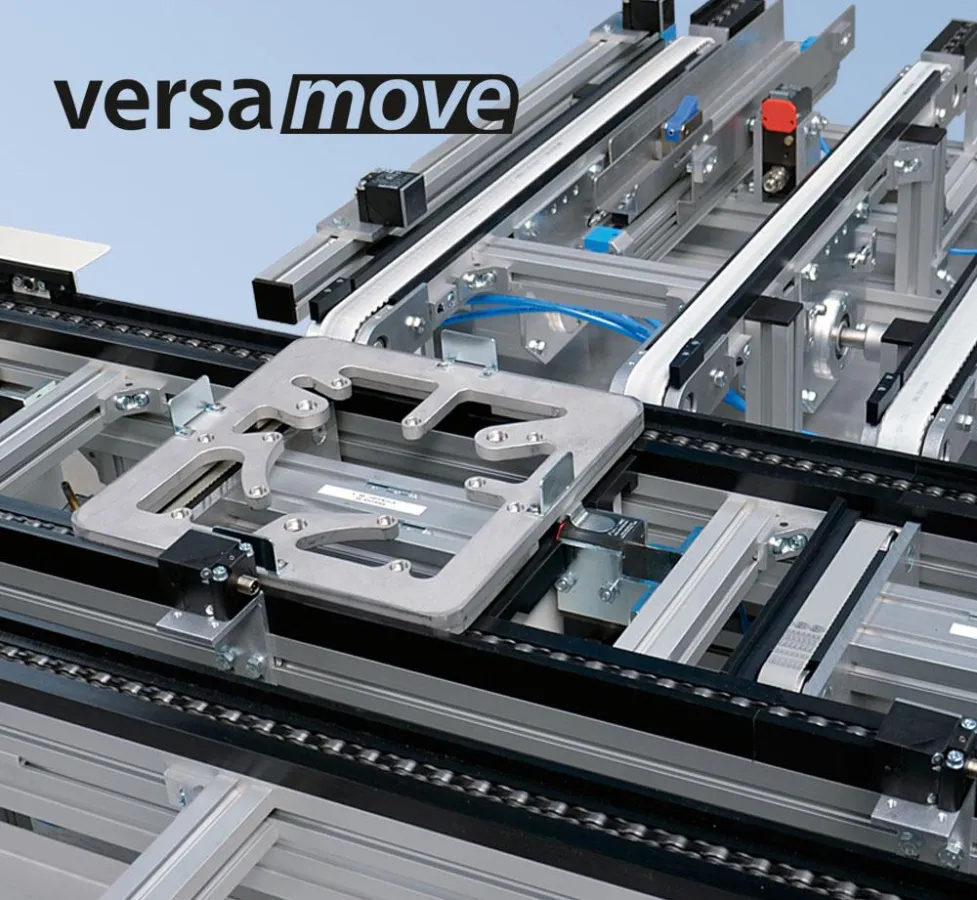 Das Versamove Transfersystem im Einsatz