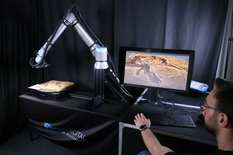Bild: Fraunhofer IGD: Autonomer hochqualitativer 3D-Scan ohne manuelle Nachbearbeitung