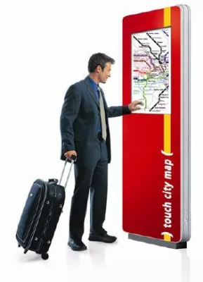 Bild: Interaktives Werbeplakat für die Out-of-home Werbung