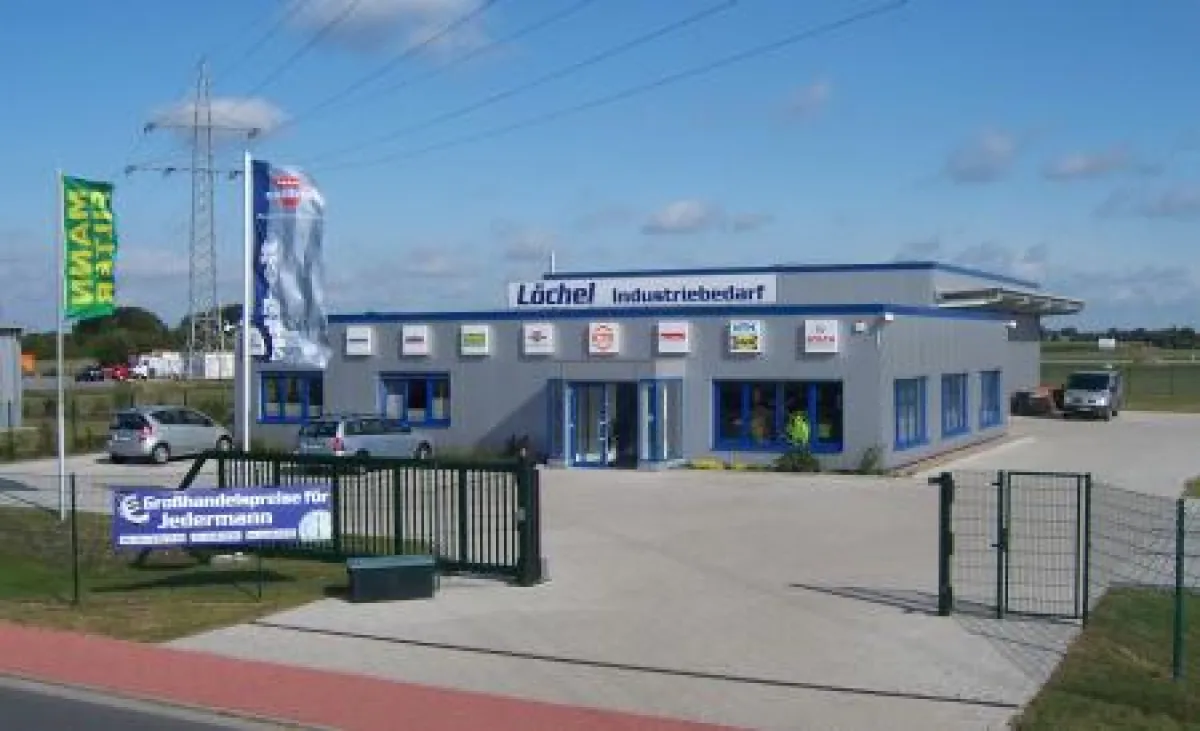 Der Unternehmenssitz der Firma Löchel Industriebedarf im niedersächsischen Sulingen.