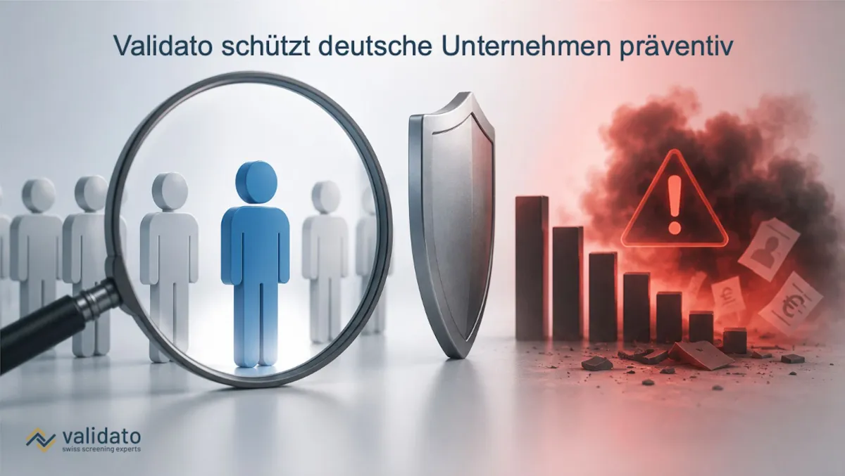 Human Risk früh erkennen, bevor es teuer wird: Validato schützt deutsche Unternehmen präventiv (© Validato)