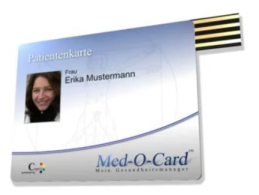 Bild: Med-O-Card – der USB-Tresor für die persönlichen Gesundheitsdaten