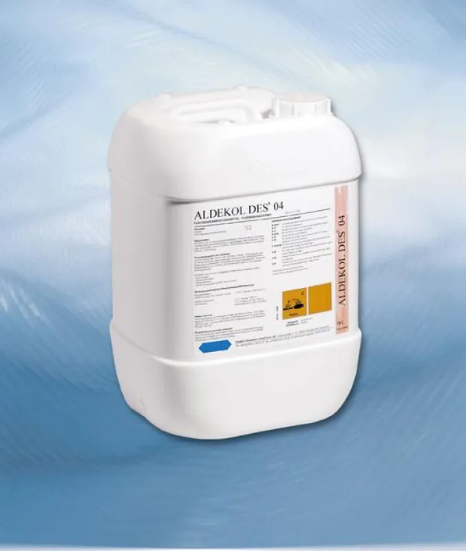 Das Hochleistungs-formaldehydfreie Flächendesinfektionsmittel Aldekol Des® 04