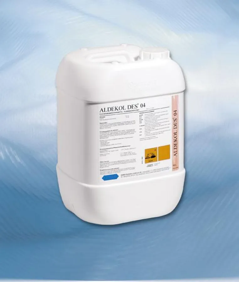 Das Hochleistungs-formaldehydfreie Flächendesinfektionsmittel Aldekol Des® 04