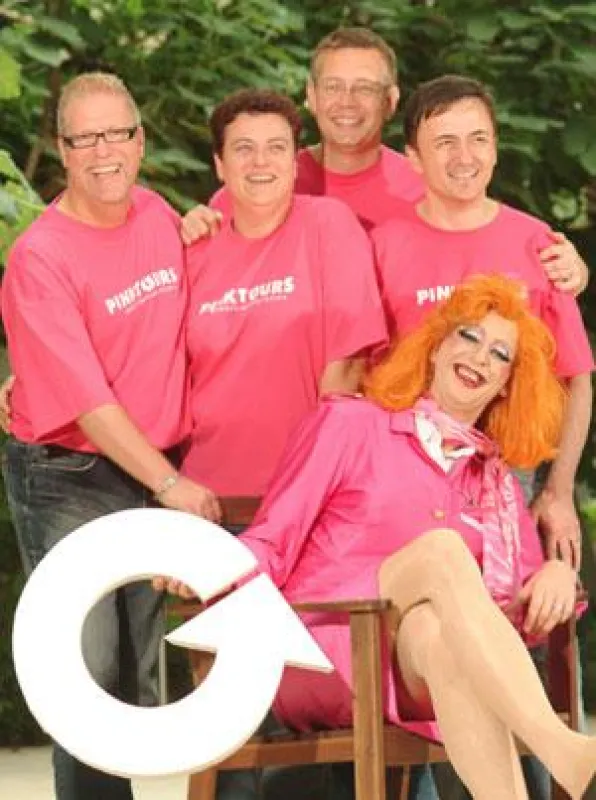 Pinktours - anders herum reisen. Das Gründungsteam.