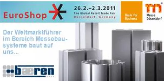 Bild: Bären GmbH baut auf der EuroShop 2011 für Weltmarktführer OCTANORM