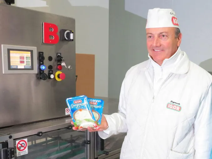 Bild: Erstklassiger Gorgonzola verpackt mit zuverlässiger Vakuumtechnik
