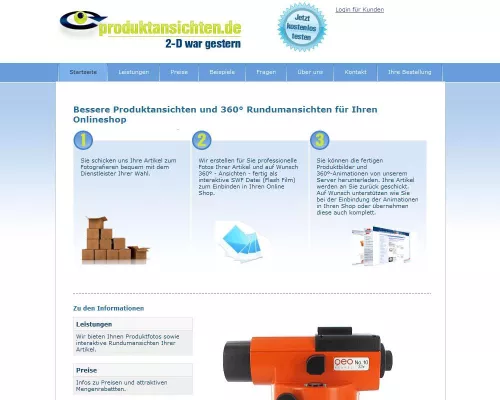 Mehr Umsatz und weniger Retouren für Online Shops durch 360° Produktansichten Bild: Mehr Umsatz und weniger Retouren für Online Shops durch 360° Produktansichten