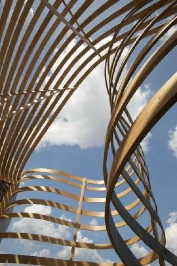 Abbildung: WISA Wooden Design Hotel. Foto: (c) Arno de la Chapelle