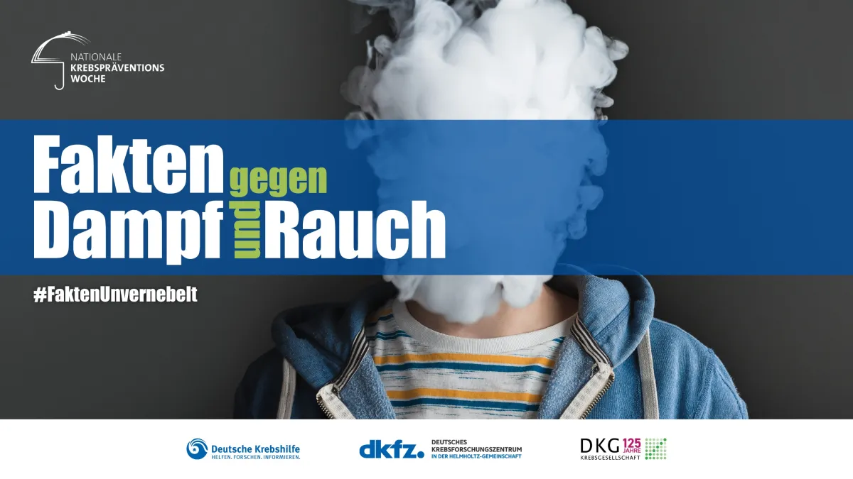 Motiv „Fakten gegen Dampf und Rauch“ - #FaktenUnvernebelt
